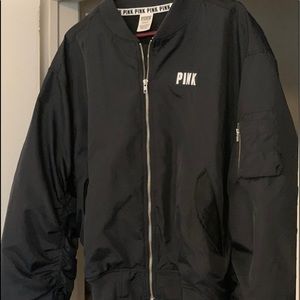 Victoria's Secret Pink  Flight/Bomber Black